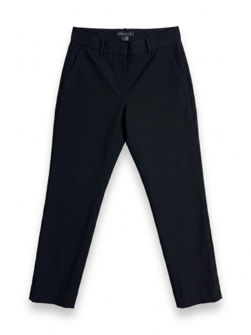 THEORY Classic Black Trousers Pants Office Wear, Sz 4